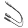 Muvit for change Splitter Jack 3.5 til USB-C-adapter