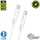 Muvit for change Câble USB-C vers USB-C 3A 3 m