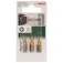 Bosch Titanium cross-shaped Bits Set 3 units