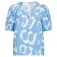 Object Jacira kurzarm-bluse
