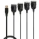 Lindy Cable USB a 4 puertos