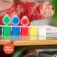 MILAN Box 6 Pots Basic Colours Finger Paint 25ml