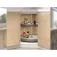 Emuca Shelvo Circular Trans Game For Kitchen