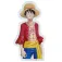 Teknofun One Piece Luffy-lamppu 30 cm