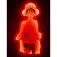 Teknofun One Piece Luffy-lamppu 30 cm