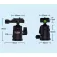 Unioem electronics Mini adaptador giratório de câmera multiângulo