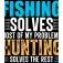 Kruskis Sudadera con capucha Fishing Solves Two-Colour