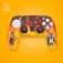 Fr-tec Scocca e impugnature personalizzate One Piece Fire per controller PS5 controller PS4