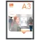 Nobo Impression Pro Frame Graphite Gray A3 Poster Holder
