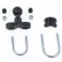 Touratech RAM Mount Adapter Rounded Handlebar Support