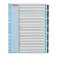 Esselte 100210 Multiperfored A4 1-31 Index Separators