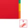 Esselte Multiperfored A5 Index Separators