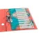 Esselte Intercalaires Colour´Breeze PP A4 6 onglets multiperforés