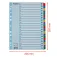 Esselte Multiperforierte A4 A-Z Indexteiler