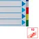 Esselte Separadors d´índex A4 multiperforats STD