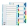 Esselte Separadors d´índex A4 multiperforats STD