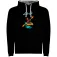 Kruskis Sudadera con capucha Lets Go Bicolor