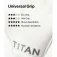 T1tan Classic 1.0 goalkeeper gloves with finger protection