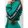 Nebbia Moletom com fecho Cropped Iconic