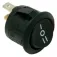 Pros Interruptor basculante circular On-Off-On 12V
