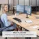 Fellowes Support de bras double moniteur 8502601