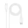 Nanocable 2 m USB-A till USB-C-kabel