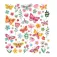Global gift Classy Butterflies Colors And Flowers αυτοκόλλητα