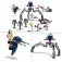 Lego Clone Trooper & Battle Droid 건설 게임 215 조각
