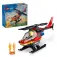 Lego Fire Rescue Helicopter Construction Game