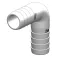 Trudesign Conector de codo 25 mm