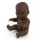 Miniland Muñeca bebé africana 21 cm