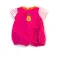 Miniland Lyserøde varme pyjamas 38 cm