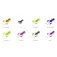 Fishup Isca macia Real Craw 50 mm