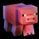 Minecraft Varkenfiguur Diamantniveau