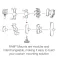 Ram mounts Base de boule adhésive flexible