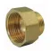 Midinox F 3/4´´ M 1´´ Messing Verloopnippel