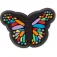 Jibbitz Tiny Colorful Butterfly 핀