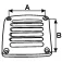 Euromarine Nylon Ventilationsgitter