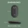 Logitech Mouse wireless 2 M350S
