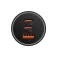 Baseus Contactor Pro 65W 2.4A 1xUSB-A 2xUSB-C car charger