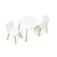 Arditex Conjunto de Mesa e Cadeiras Infantis Set