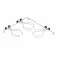 Eno Set di Supporti per Vasi Infinite 3 Zone