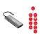 Equip 9 in 1 4K USB-C - HDMI/USB-A sovitin