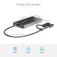 Startech Kaksinkertainen USB-C-HDMI-sovitin