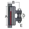Harken No Wire System B CB HL Intermediate Car