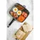 Masterclass Grillplate med 3 seksjoner