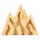 Yy vertical Mountain Brelok