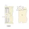Emuca Flow2 Surface Sliding Door Hardware