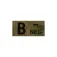 Clawgear B Negativ IR-Lappe