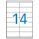 Apli 1275-doos multifunctioneel label 105x40 mm